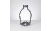 Double-Use Hand Drill Tenoning Bracket Multi-Functional Tenoning Fixed Bracket Easy Installation Bench Drill Mortiser Converter Galvanized for Carpenters, Furniture Making, Cabinetry