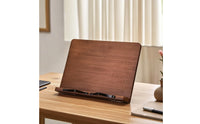 Book Rack with Retaining Lip Multifunctional Desktop Book Stand Hard-Wearing Holder for Readers, Desk, Learning