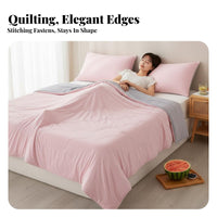 Cooling Summer Quilt Skin-Friendly Double-Sided Cooling Blanket Machine Washable