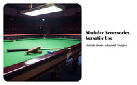 Snooker Cue Extension Handle No-Tool Installation Hardwood Wood Cue Extension Billiard Stick Extender Lightweight Construction