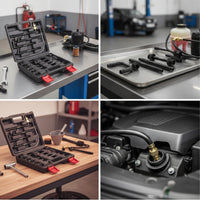 Heavy-Duty Pneumatic Fluid Extractor with Adapters Portable Gearbox Fluid Pump with Adapters Easy to Clean Pneumatic Oil Extractor Automatic for Mechanics, Workshop