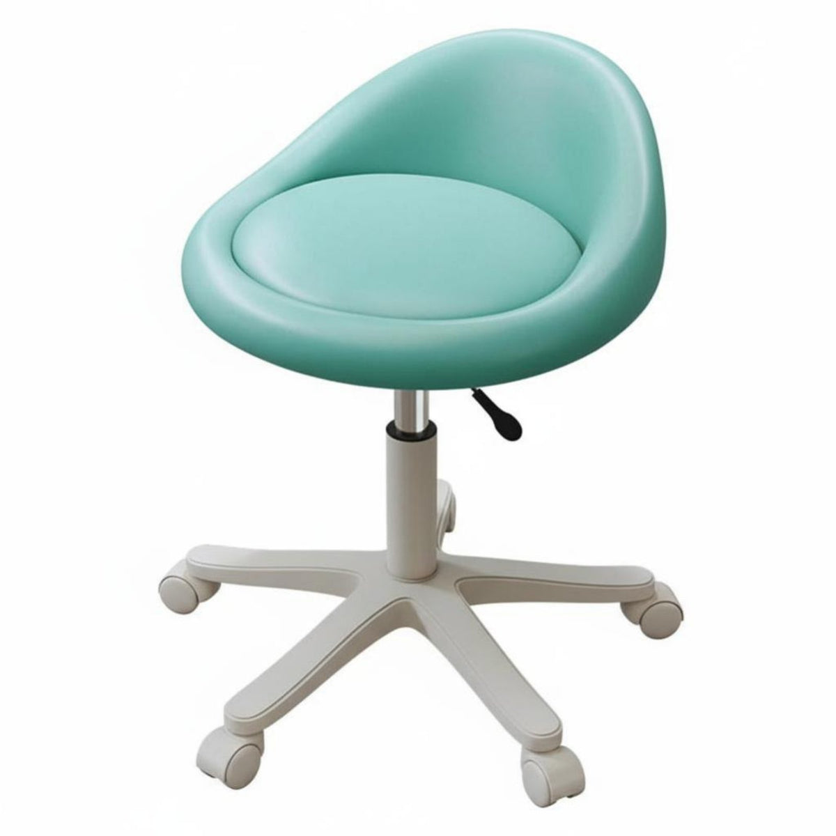 Height Adjustable rotate Pedestal Seat With support Bar Chair 360 Degree Rotation High Stool Integrated Footrest for Homeowners, Receptionists, Business Owners, Salon, Restaurant, Reception Area, Kitchen