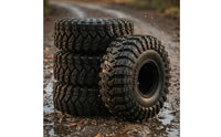 4 Pieces 1.9 Inch RC Crawler Tire Deep Pattern Vehicle Part High Grip