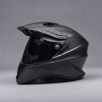 Full Face | Washable Liner, DOT Certified, Adventure Helmet with Peak, for unpaved terrain
