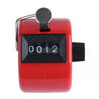 Golf Stroke Counter Finger Loop Manual Tally Counter Portable 4-Digit Hand Tally Device for Golfers, Event, Athletic Events, Warehouse