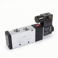 Inline Pneumatic Directional Control Valve Airtight Pneumatic Valve with Manual Override Long Service Life Easy to Assemble for Machinists, Automation Projects, Equipment Repair