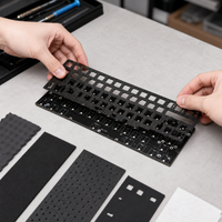 Wholesale Meow Star H60 Magnetic Axis PCB Board 61-Key Customized Component RGB Underglow GH60 Magnetic Keyboard Accessories