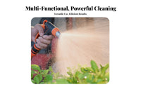 Multi-Purpose High Pressure Spray Anti-Slip Grip High Pressure Hose Nozzle Labor-Saving Lock for Gardeners, Homeowners, Driveway, Patio
