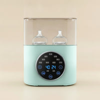 Multifunctional Baby Bottle Warmer with Digital Display Fast Heating Electric Bottle Warmer Countertop Appliance Automatic Shut-off for Parents, Nursery, Kitchen