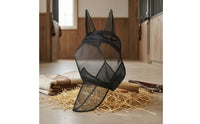 Mesh Horse Hood Guarding Horse Hood with Ear Holes Lightweight for Horses, Riding