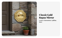 Ward off S Negative Energy Chinese Bagua Mirror Auspicious Convex Concave Bagua Mirror Brings Good Fortune Chinese Safeguarding Amulet Traditional Design for Homeowners, Spiritually-Minded People, Business Owners, Doorway, Home Entrance, Balcony
