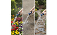Brass Garden Hose Nozzle Handheld High-Pressure Spray Nozzle Heavy-Duty spray tool for Car Washing
