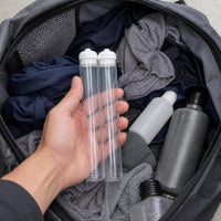 Portable Toothbrush Travel Case Transparent Dustproof Holder for Business Trips and Travel