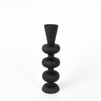 Candlestick Holder Minimalist Candlestick Holders Tapered Carved Candle Holder for Minimalism Aficionados, Hotel