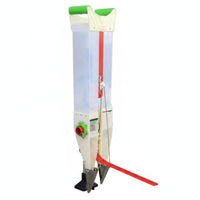 Precise Seeding Manual Corn Seeder Adjustable Depth Handheld Planter Stainless Steel Nozzle Manual Seeder for Farmers, Gardeners, Farm, Hillside