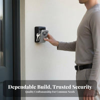 mountedMounted Numerical Code Lockless Entry Fastenerbox Antiburglary Design Numerical Code Lockless Entry Fastenerbox Weather-Withstandant Home