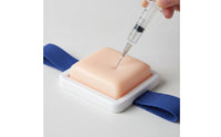 Wearable Puncture Training Pad with Straps Adjustable Puncture Practice Pad Realistic Training Aid Soft for Medical Trainees