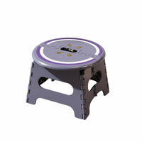 Foldable Design children's Cartoon Stool Folding foldable Single-Step base Space-Saving Portable Furniture Strong Load-Bearing for young children, Seniors, outsidedoor, Playroom, Camping, Garden