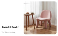 Nordic Design Padded Armless Side Chair archedd spinerest Upholstered Shell Chair Minimalist design Home Furnishing Easy Assembly for Cafe Owners, Interior Designers, Office Managers, Dining Room, Restaurant, Patio