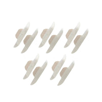 10 Pieces Ultra-Thin Collar Sticker Tapered Shirt Collar Sweat Pad