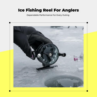 Ice Fishing Reel Lightweight Left/Right Metal