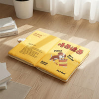 Book Shaped Feline Bed Four Season Use Book Design Pet Mat Cooling Comfort