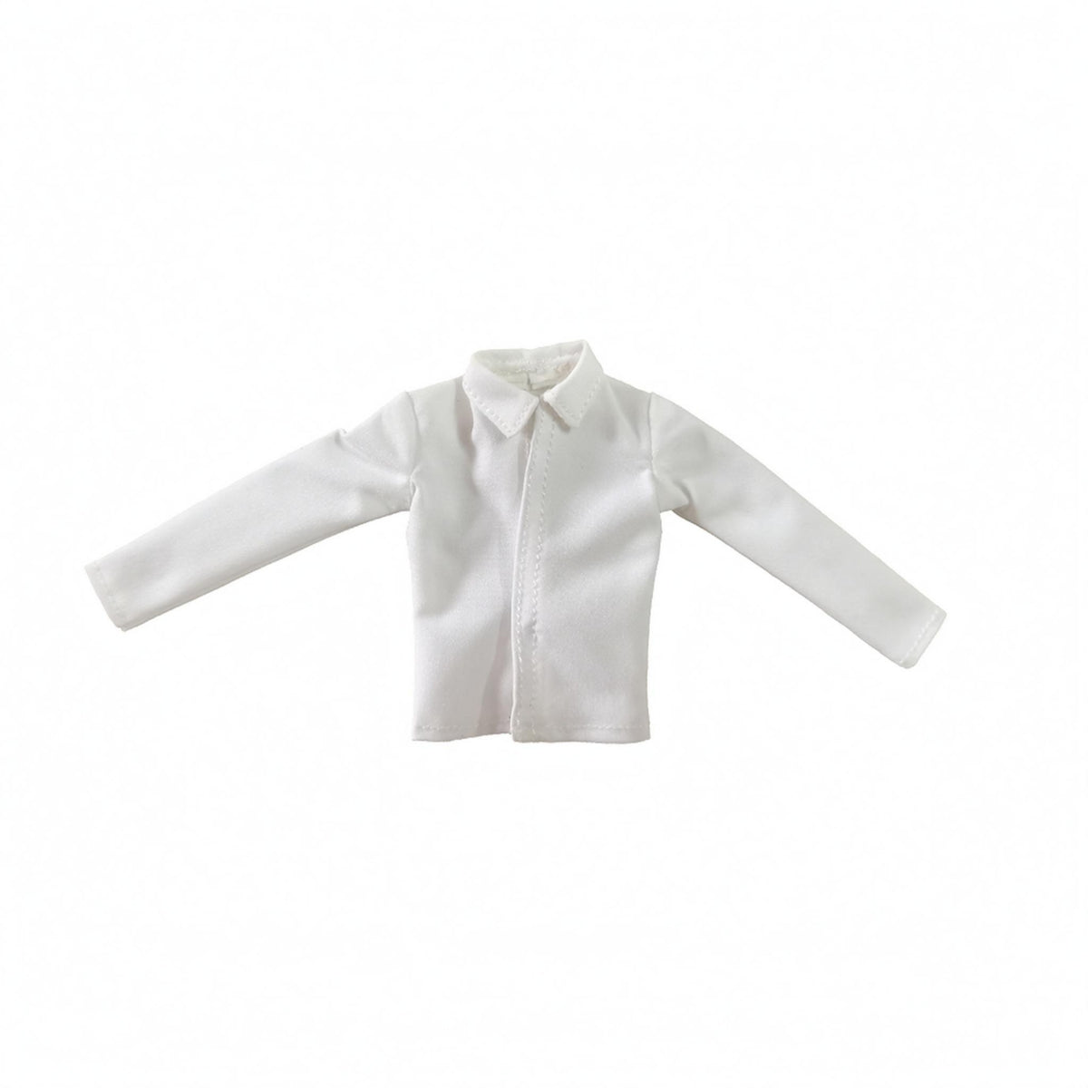 1/8 BJD Doll Shirt Tailored Button-up Doll Shirt Long Sleeves Toy Clothing