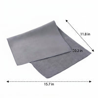 Super Absorbent Microfibre Cloth for Car Detailing, Lint Cloth and Towel, Soft Coral Fleece and Suede Synthetic, 30cm