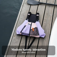 Grown-up Flotation Vest Breathable Paddleboard Safety Vest Grown-up Aquatic Jacket Quick Drying Waterproof Material for Kayakers