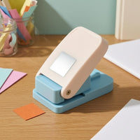 Manual Paper Embosser Compact Scrapbook Punch Tool Portable Square Punch Embosser for Scrapbooking