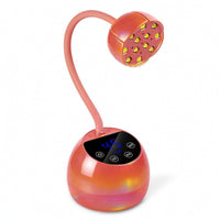 Nail Lamp with Gooseneck Rechargeable Gooseneck Nail Lamp Cordless Flexible for Manicurists, Home Manicure