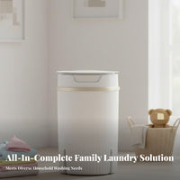Single Tub Washing Machine 2-in-1 Wash & Centrifuge Semi-Automatic Space-Efficient Washer Single Tub Washer Space-Saving