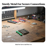 RC Airplane Pushrod Connector Replacement Parts Metal Pushrod Clevis Servo Rod Connector Lightweight RC Airplane Linkage