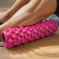 EVA Hollow Floating Point Yoga Column Foam Roller for Muscle Relaxation and Massage