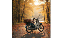 CC110 Luggage Rack Spring Clip Motorcycle Cub Rear Rack Includes Mounting Hardware Motorcycle Cargo Carrier