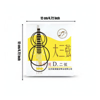 Da Sanxian String Set Nylon Wound Sanxian Strings Smooth Feel Chinese Lute Strings for Professionals