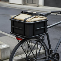 Detachable Bike Cargo Basket Large Capacity Quick Release Bike Basket Heavy Duty Biking Accessory for Commuters, Extended Rides