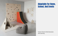 Perceptual Integration Climbing Wall, Fitness Training, Wooden Toy, Home, Kids Game