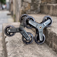 Triangle Replacement Casters Heavy-Duty Triangular Caster Non-Slip Hardware for Shopping Carts