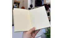 Portable Red Checkered Notebook Sturdy Cover Memo Pad for Students, Study