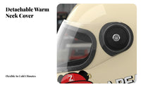 Full Face Helmet 3C Certified Full Face Warm and Comfortable Secure Headwear for Women, Daily Commuting, Highway Riding, Outdoor