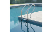 Stainless Steel Pool Ladder Non-Slip Pool Ladder with Handrails Polished