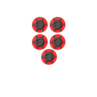 5 Pieces RC Wheel Hub Cap RC Hubcap with Bolt Pattern Impact-Resistant Accessory