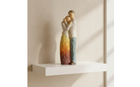Faceless Sculpture Hand-Painted Human Figurine Gradient Abstract Figurine for Collectors, Shelf, Mantel, Desk