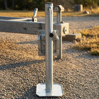 Trailer Support Leg Jack Foldable Swivel Trailer Jack Heavy Duty Vehicle Hardware