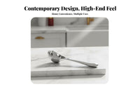 Stainless Steel Ice Cream Ladle Auto-Defrosting-Defrosting Fruit Baller Spoon Water Fruit Ladle Food Grade Sturdy Duty Ice Cream