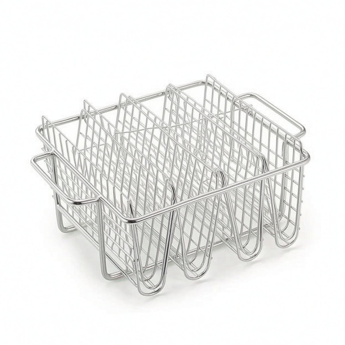 Taco Fryer Basket with Side Handles Sturdy Baking Rack with Handles Heavy-Duty