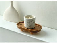 Solid Wood Tray for Aromatherapy, Keys, Desserts, Jewelry, Entryway