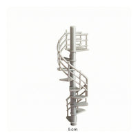Miniature Staircase Model Detailed Resin Stairs Model Scene Model Staircase Steps Resin Stairs Structural Supports