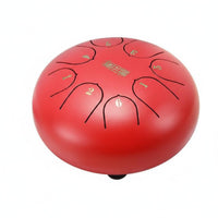 Lotus Inspired Design Steel Note Drum Ethereal Sound Percussion Instrument Beginner Friendly Handpan Portable for Meditators, Yoga Practice Practitikitrs, Music Lovers, Meditation, Relaxation, Home, Outdoor Garden
